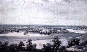 A View from the Summer House by Jean Baptiste Claude Chatelain