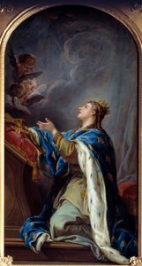 Saint Jeanne de France by Jean Baptiste Deshays