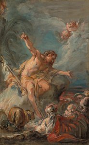 Saint John the Baptist Preaching in the Desert, 1758-64