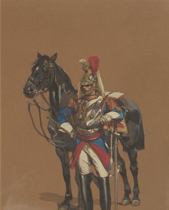 Cuirassier by Jean Baptiste Edouard Detaille