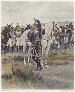 Mounted Cavalry in 1807 by Jean Baptiste Edouard Detaille