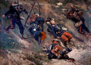 War of 1870: The Battle of Champigny by Jean Baptiste Edouard Detaille