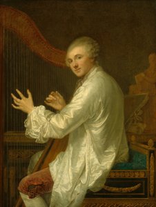 Ange Laurent de La Live de Jully by Jean Baptiste Greuze
