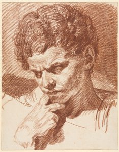 Head of Caracalla by Jean Baptiste Greuze