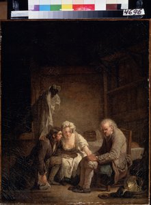 Blind Man Deceived by Jean Baptiste Greuze