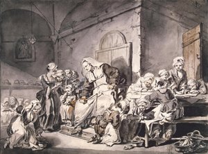 School Teacher by Jean Baptiste Greuze