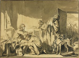 The Paternal Blessing, or The Departure of Basile