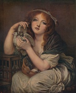 Woman With Doves, 1799-1800, c1915