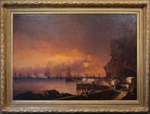 The French Squadron at Sainte Helene