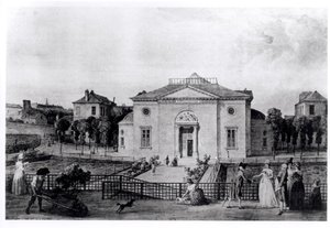 The Great Amphitheatre of Jardin des Plantes in Paris, in 1794, from 