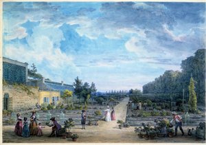 View of the Jardin du Roi