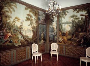 Internal view of the Salon Demarteau