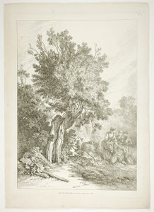 Plate Five of 38 from Oeuvres de J. B. Huet