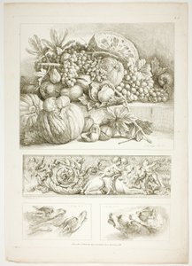 Plate Three of 38 from Oeuvres de J. B. Huet