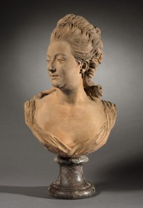 Portrait of Melle de Vandeul by Jean Baptiste II Lemoyne