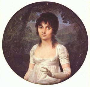 Portrait of Christine Boyer by Jean Baptiste Isabey