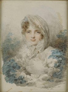 Portrait of Ekaterina Pavlovna Bagration 1783-1857 by Jean Baptiste Isabey
