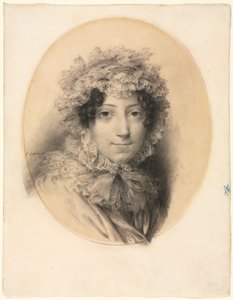 Portrait of a Lady by Jean Baptiste Isabey