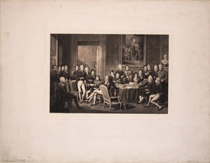 The Congress of Vienna, c. 1815 by Jean Baptiste Isabey