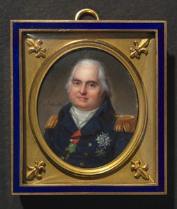 Portrait of Louis XVIII by Jean Baptiste Jacques Augustin