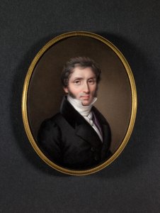 Man in Dark Coat by Jean Baptiste Joseph Duchesne