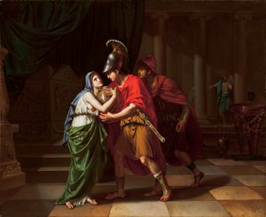 Electra Receiving the Ashes of her Brother, Orestes