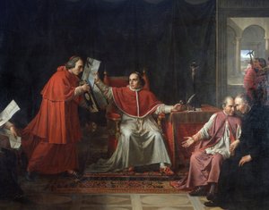 Signature of the Concordat between France and the Holy See by Pope Pius VII (1742 - 1823), August 15