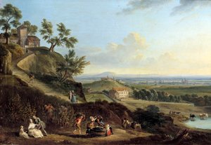 Landscape by Jean Baptiste Lallemand