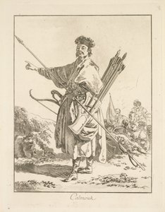 Calmouk by Jean Baptiste Le Prince