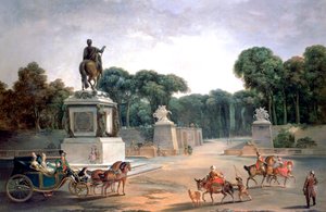 Entrance to the Palace of Louis XV, 1775