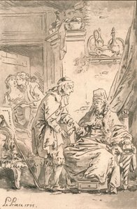 The Touch by Jean Baptiste Le Prince