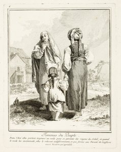 Women of the People, Plate Six from Divers Habillements des Peuples du Nord