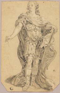 Statue of Louis XIV by Jean Baptiste Lemoyne II