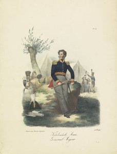 Major General, 1820-1825 (Dutch Army, Major General) (Military Costumes of the Kingdom of the Netherlands. Dedicated to His Excellency Willem van Bylandt)