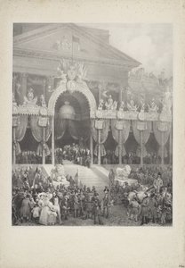 Inauguration of Leopold I as King of the Belgians, 1831