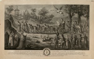 March of the Powers Allied against France