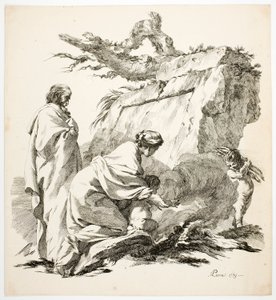 The Flight into Egypt by Jean Baptiste Marie Pierre