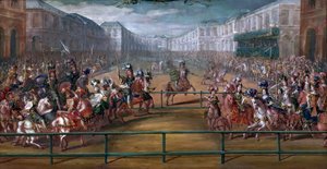 The Pompous Carousel of the Gallant Amazons of the Four Parts of the World by Jean Baptiste Martin