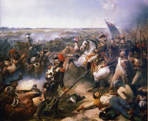 Battle of Fleurus, 16 June 1794, 19th century by Jean Baptiste Mauzaisse