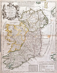 Map of the Kingdom of Ireland, Dedicated to Marie d