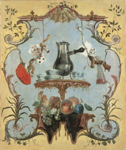A Still Life with Silver Coffee Pot