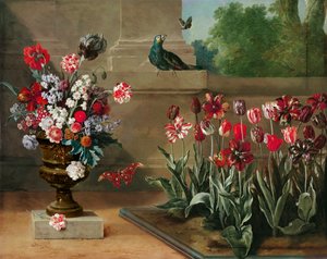 Corner of Monsieur de la Bruyeres Garden by Jean Baptiste Oudry