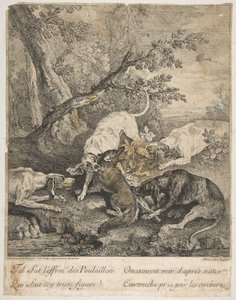 Fox Hunt by Jean Baptiste Oudry
