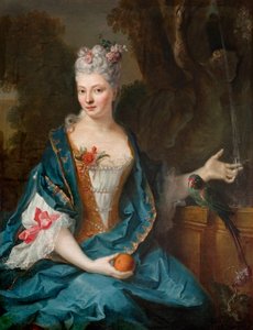Lady Seated in a Garden