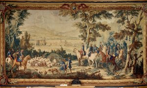 Hunting of Louis XV