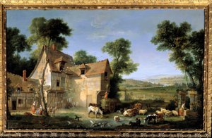 The Farm by Jean Baptiste Oudry