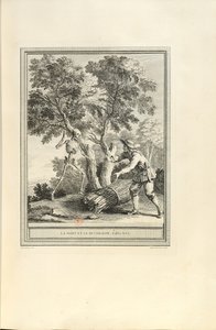 The Death and the Woodcutter by Jean Baptiste Oudry