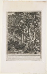 The Dragon of Many Heads, Fable XII by Jean Baptiste Oudry