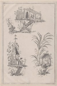 Chinoiserie Ornaments by Jean Baptiste Pillement