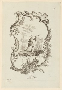 The Sight, from The Five Senses by Jean Baptiste Pillement